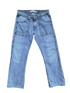 Guess Vintage Patch Pocket Jeans - Waist 32